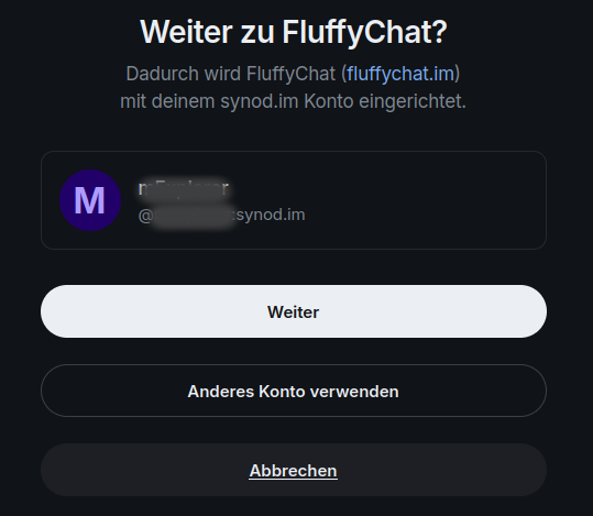 Screenshot Weiter zu Element